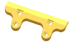 1U0593TP ক্যাটারপিলার শীর্ষ প্লেট পরিধান প্লেট