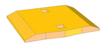 308-4322 হুইল লোডার বাকেট এজ প্রোটেক্টর