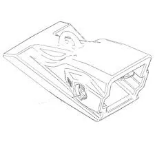 385-4813 ক্যাটারপিলার 994390 A200 লম্বা অফসেট দাঁত