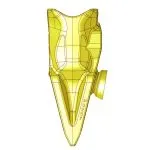 P025T PC220 PC250 PC270 COMATSU KPRIME একক বাঘের দাঁত