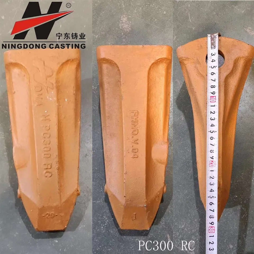 পিসি 300 আরসি কোমাটসু হিটাচি খননকারী রক দাঁত