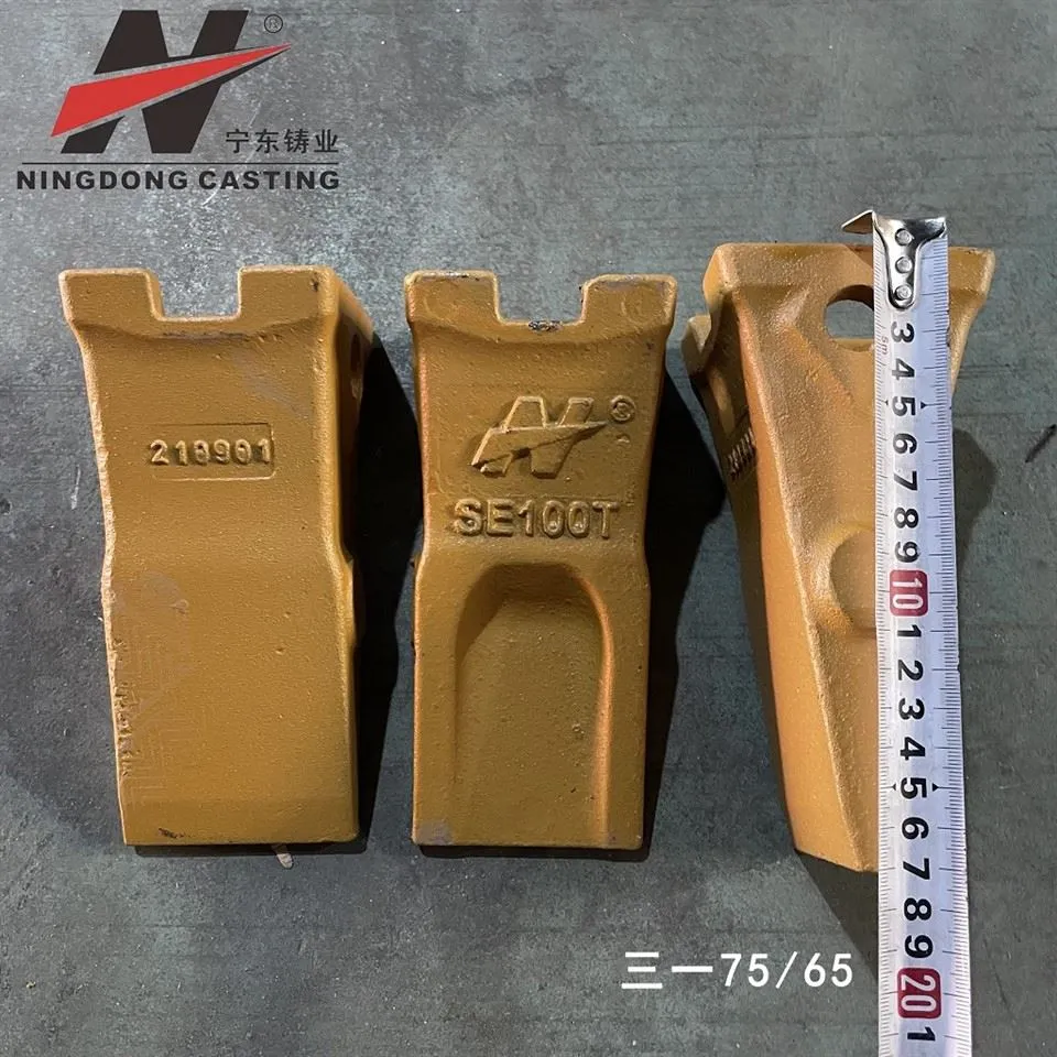 SE100T Sany যন্ত্রাংশ SY75-100 মিডি এক্সকাভেটর বালতি পরিধান দাঁত